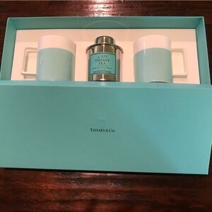 Authentic Tiffany & Co. Color Block Tea Set